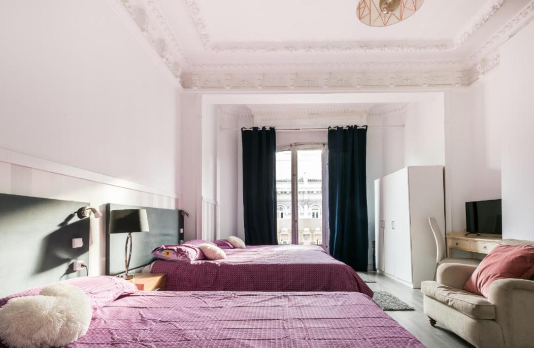 M&F 7 Rooms/7 Bathrooms Over Gran Via Madrid Eksteriør billede