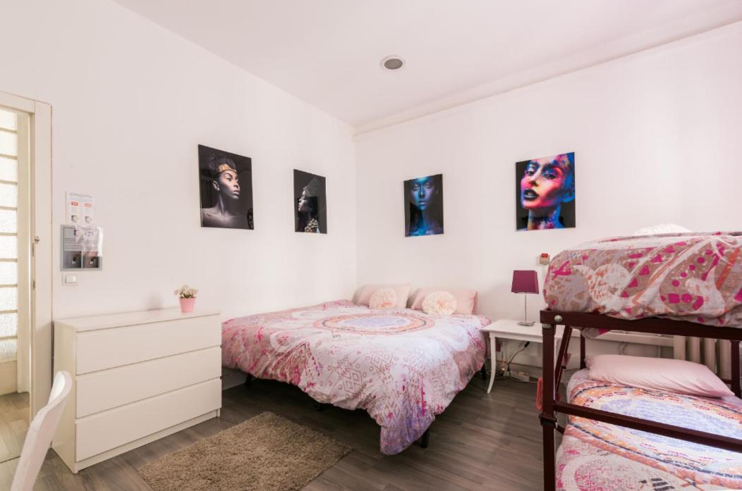 M&F 7 Rooms/7 Bathrooms Over Gran Via Madrid Eksteriør billede