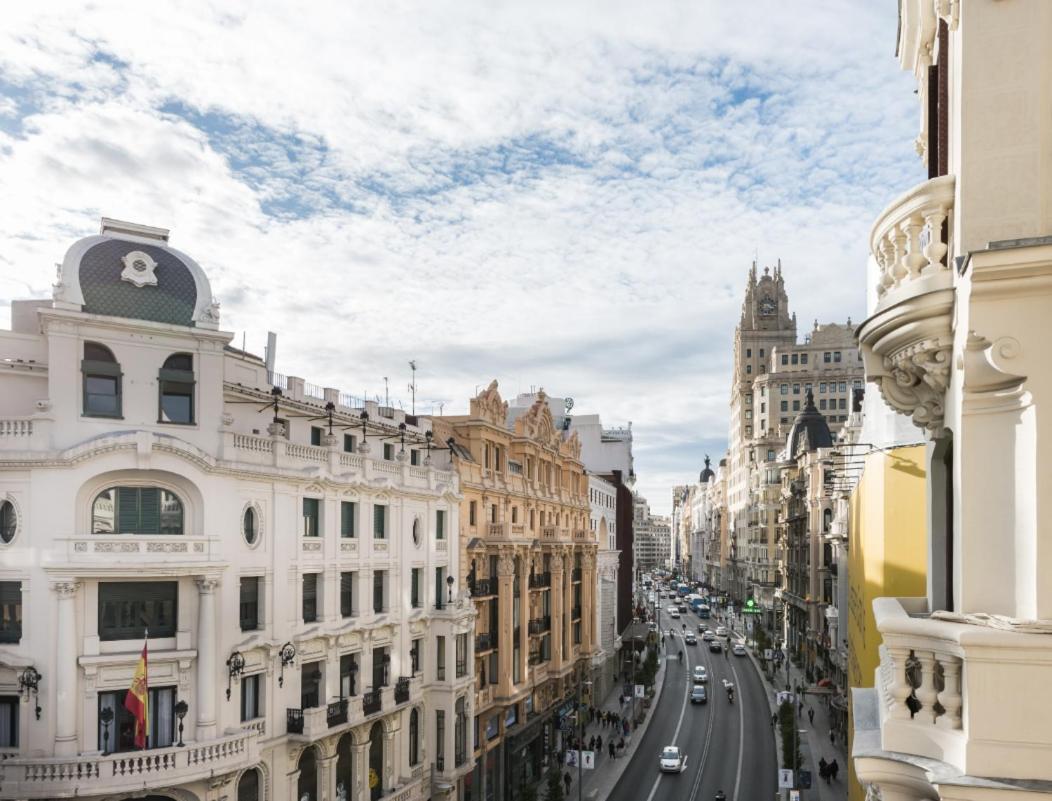 M&F 7 Rooms/7 Bathrooms Over Gran Via Madrid Eksteriør billede