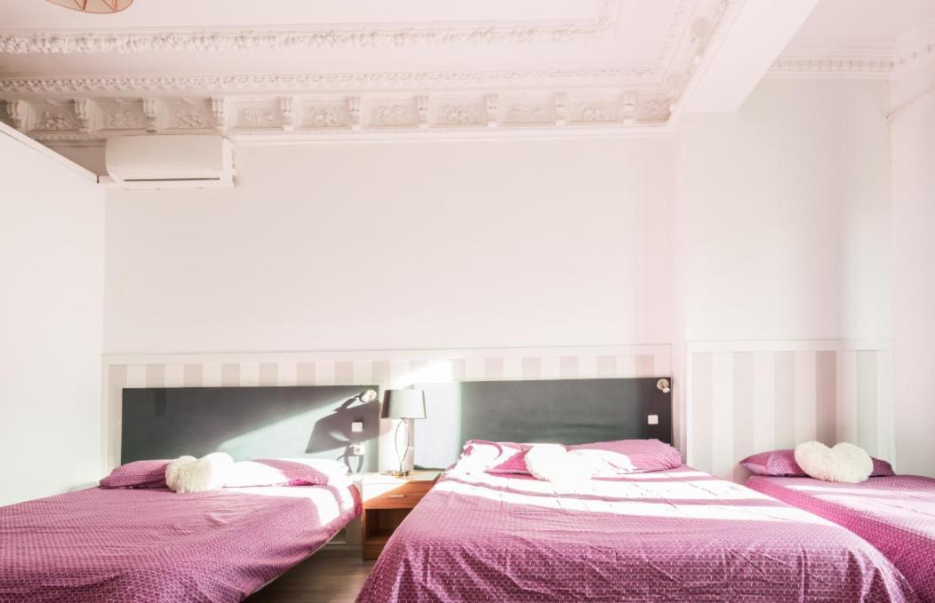 M&F 7 Rooms/7 Bathrooms Over Gran Via Madrid Eksteriør billede