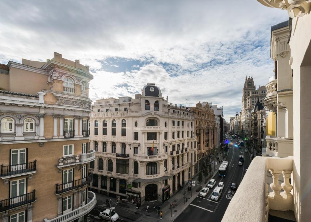 M&F 7 Rooms/7 Bathrooms Over Gran Via Madrid Eksteriør billede