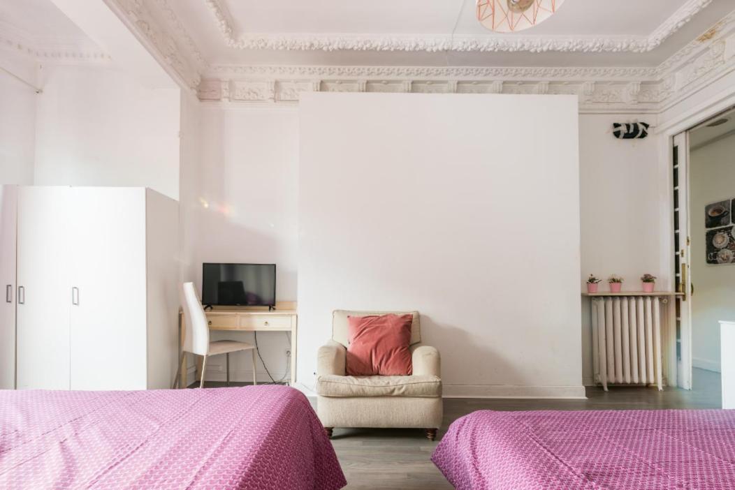 M&F 7 Rooms/7 Bathrooms Over Gran Via Madrid Eksteriør billede