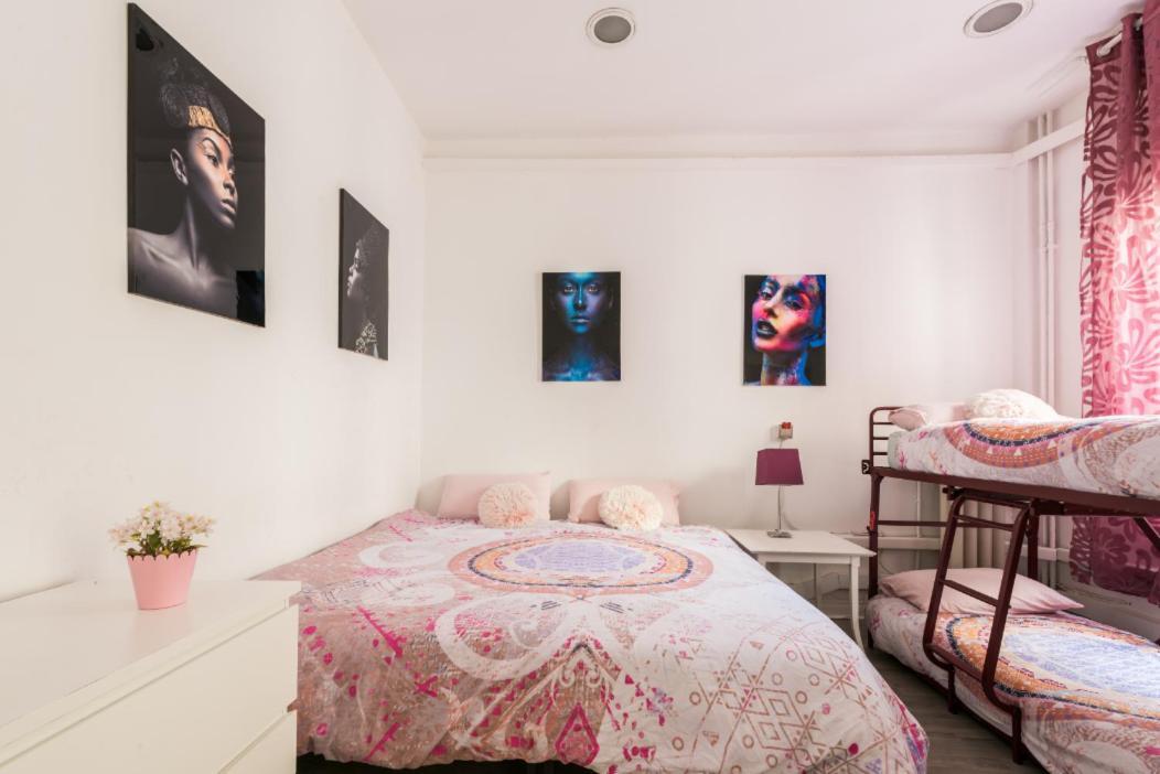M&F 7 Rooms/7 Bathrooms Over Gran Via Madrid Eksteriør billede
